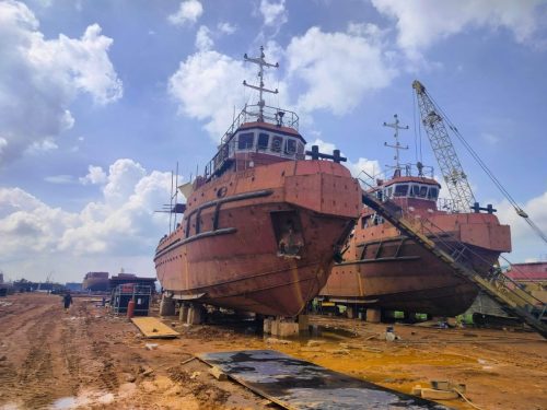 Proses Pembagunan Tug & Barge - Kapal kedua